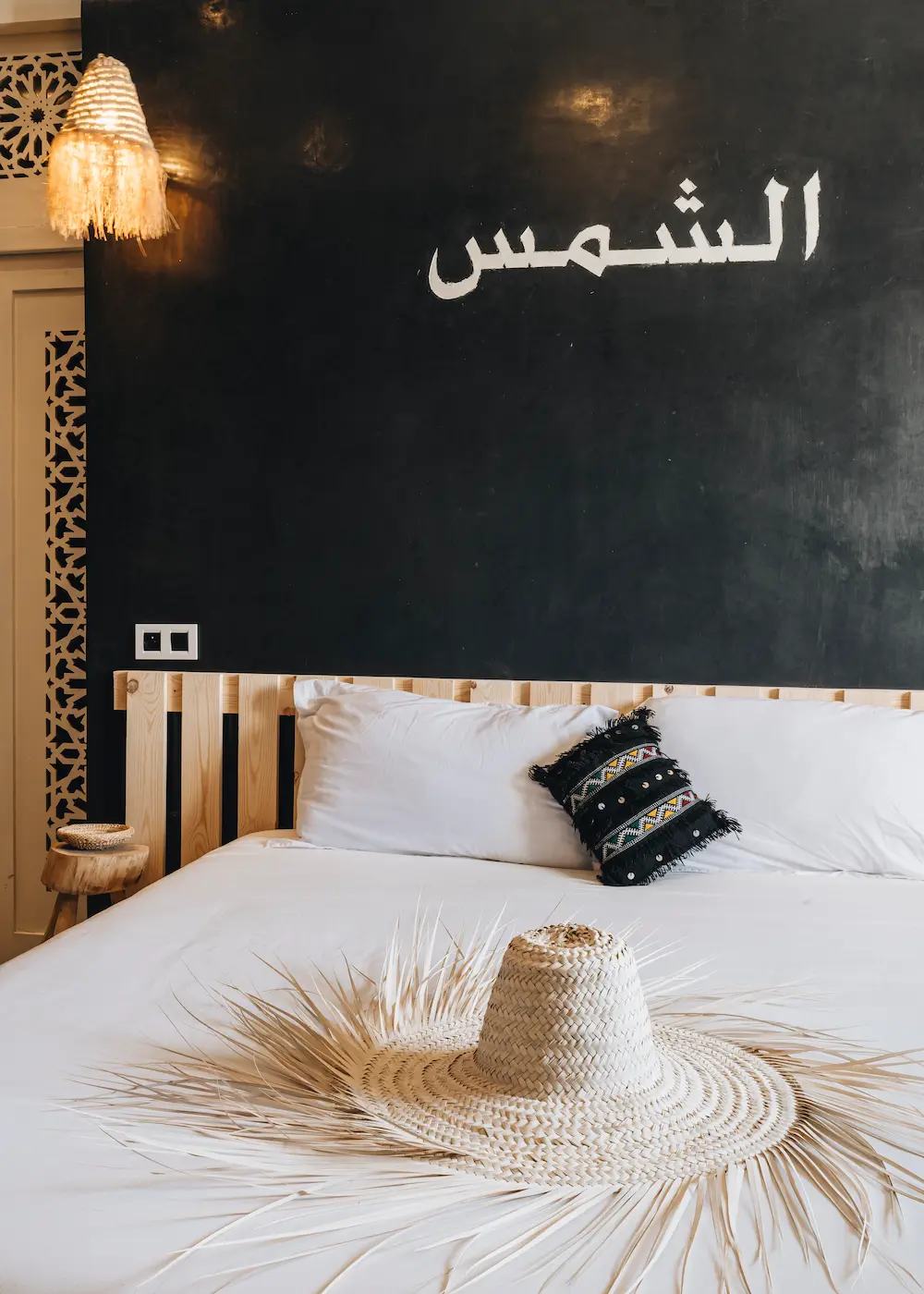 Sun Room Decor - Riad Taghazout Agadir Accommodation at The Yogi Surfer in Taghazout Bay, Morocco.
